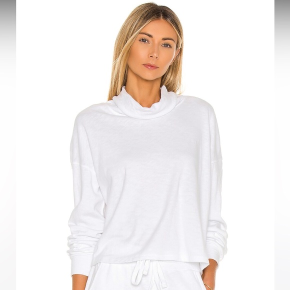 Sustainable Slub Terry Top in White XS - Picture 1 of 4